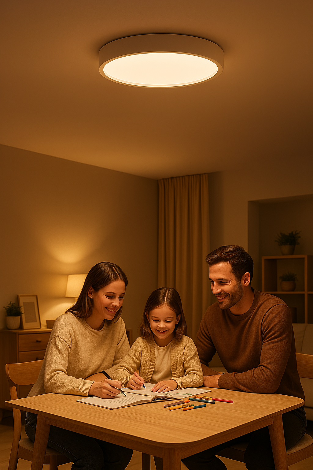 Simple Modern Round Ceiling Lamp