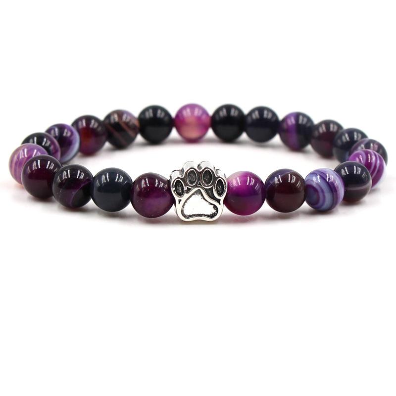 Volcanic Stone Beaded Bracelet - Pexav