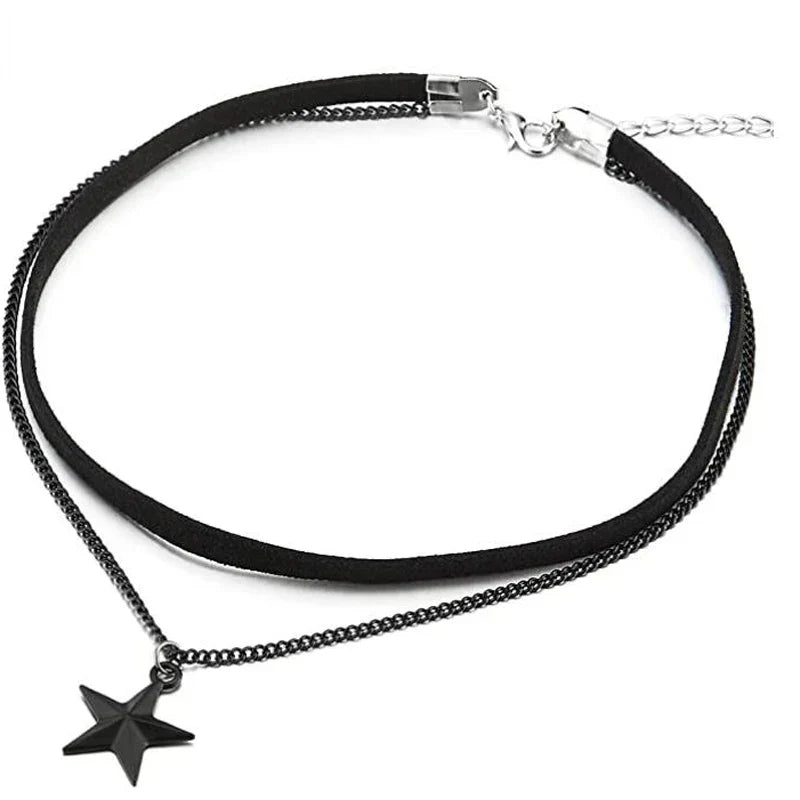 Stylish Multi Layer Pendant Necklace - Pexav