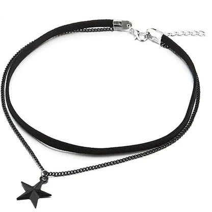 Stylish Multi Layer Pendant Necklace - Pexav