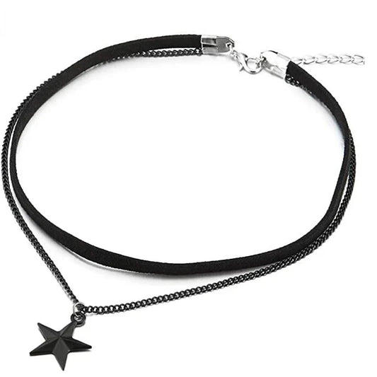 Stylish Multi Layer Pendant Necklace - Pexav
