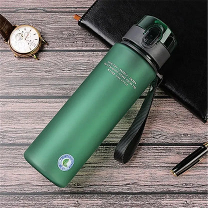 Leak-proof Sports Bottle - HydraSport-400ml-Green-Nora Luxe
