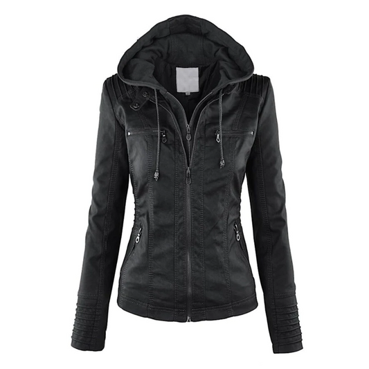 Waterproof Women's Hooded Jacket - Emma - Pexav