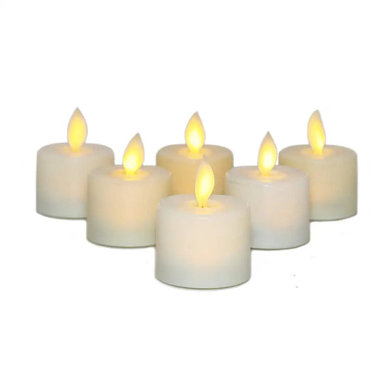 Warm White LED Flicker Candle Set - Pexav
