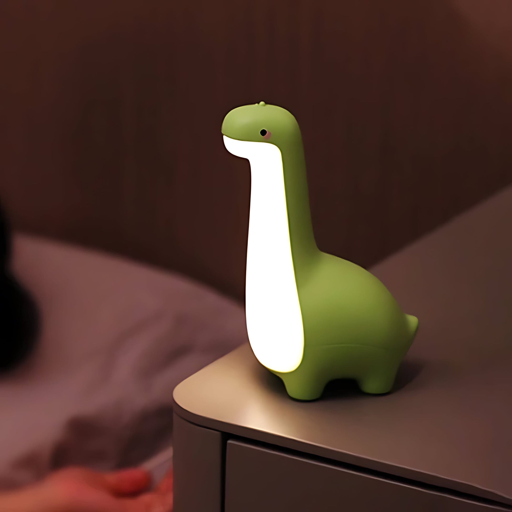 Colorful Kids Dinosaur Bedside Lamp - Pexav