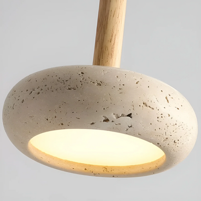 LED Retro Japanese Ceiling Lamp - TranquilHalo-Nora Luxe