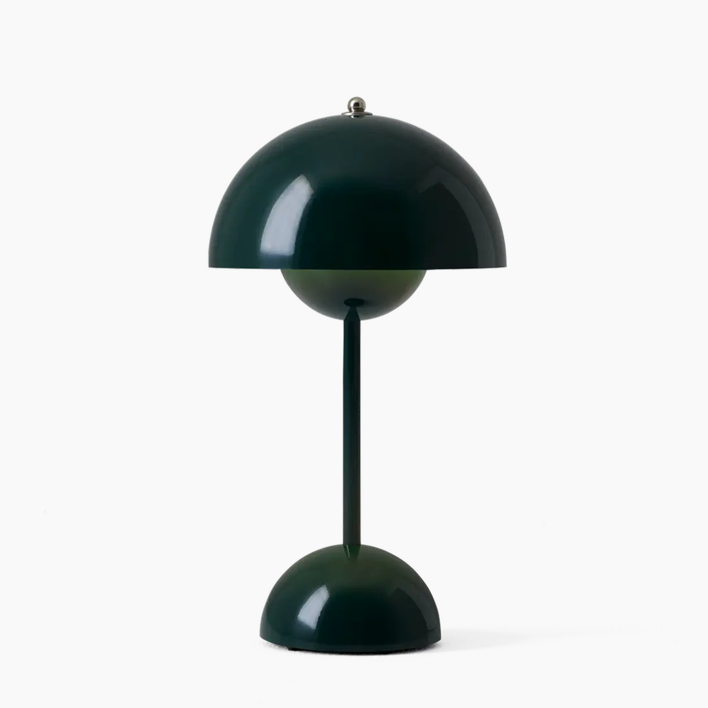 LED Table Lamp - LumiSphere-Dark Green-Nora Luxe