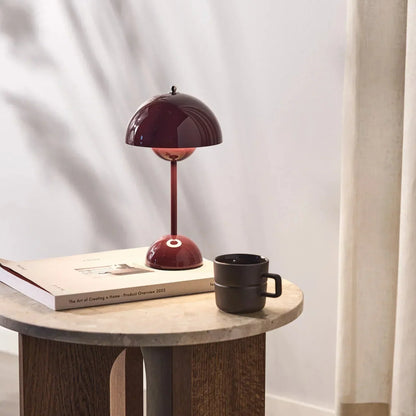 LED Table Lamp - LumiSphere-Gray-Nora Luxe