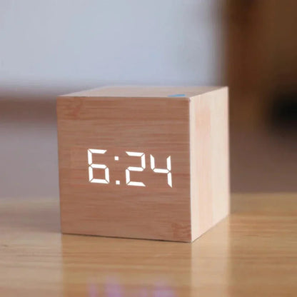 Small Digital LED Clock Radio Alarm