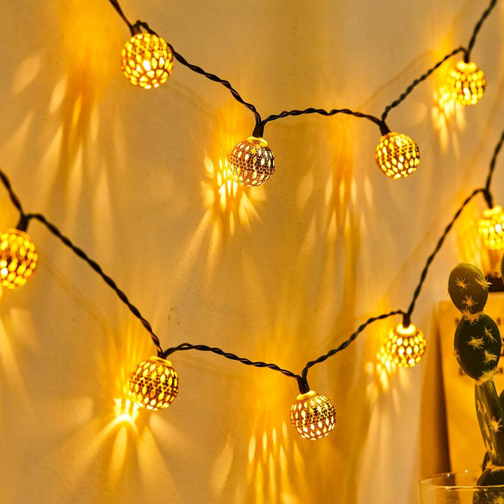 Waterproof Outdoor Solar Fairy String Lights
