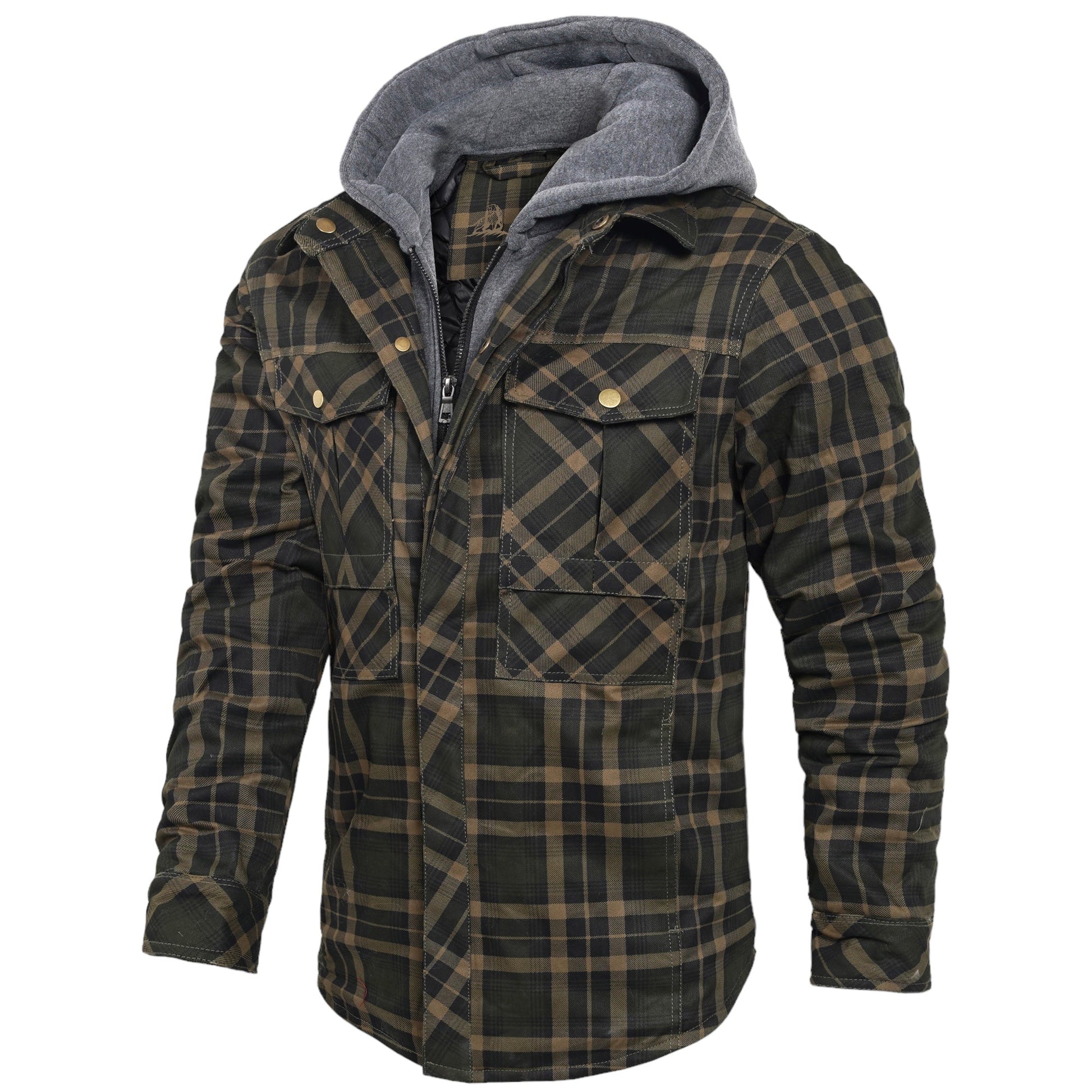 Lightweight Autumn Jacket for Men - Vertex-Dark Orange-S-Nora Luxe