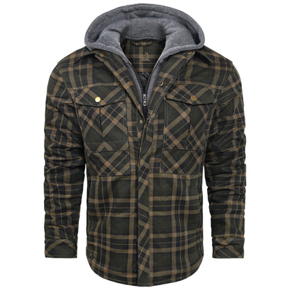 Lightweight Autumn Jacket for Men - Vertex-Dark Orange-S-Nora Luxe
