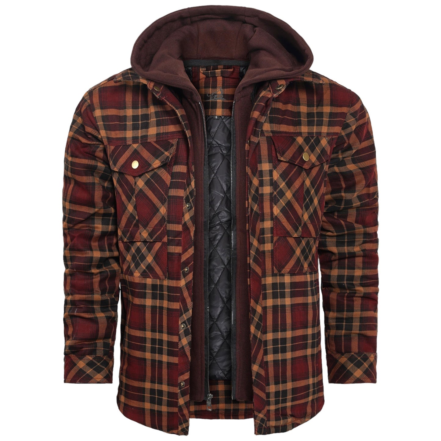 Lightweight Autumn Jacket for Men - Vertex-Flint-S-Nora Luxe