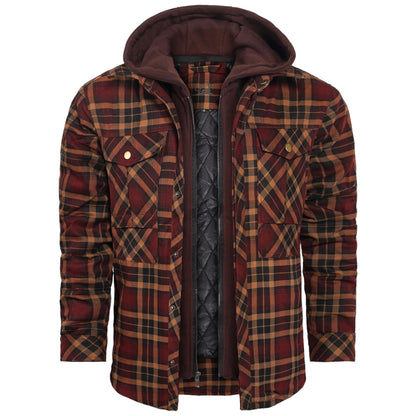 Lightweight Autumn Jacket for Men - Vertex-Flint-S-Nora Luxe