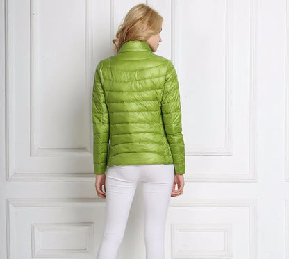 Warm Down Puffer Jacket for Ladies