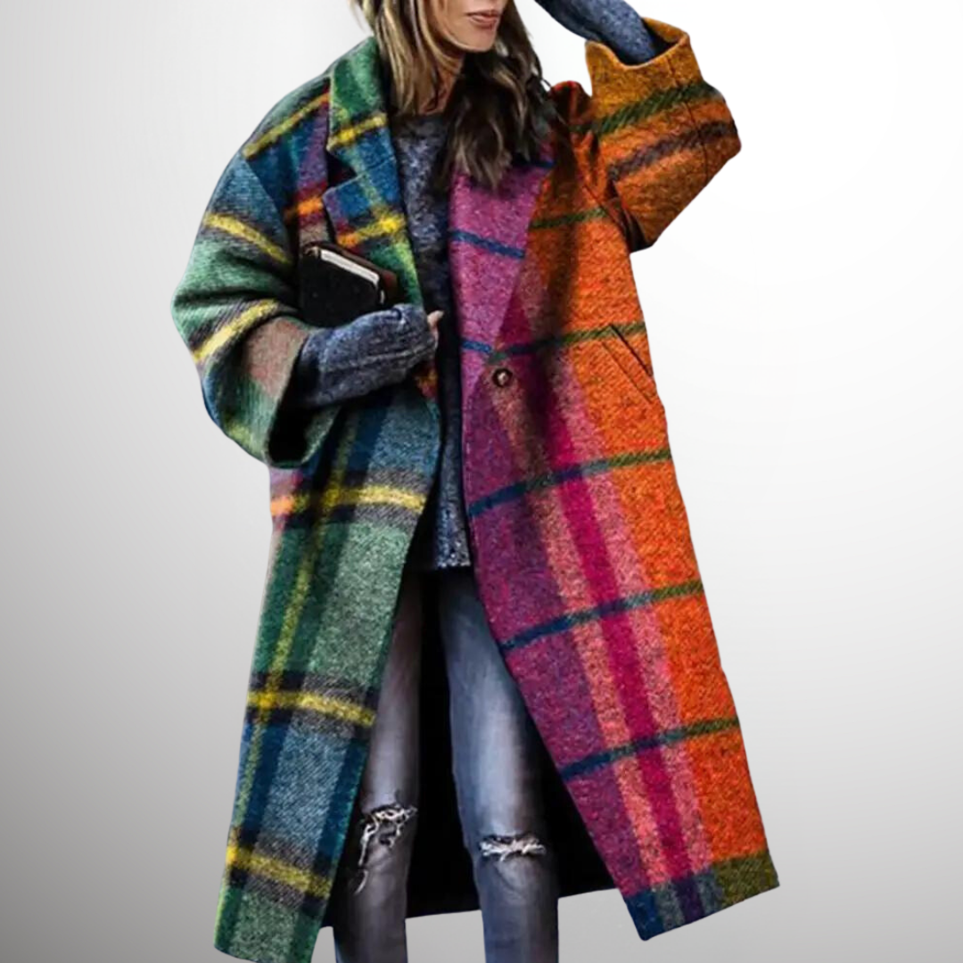 Classic Women's Warm Trench Coat - Pexav