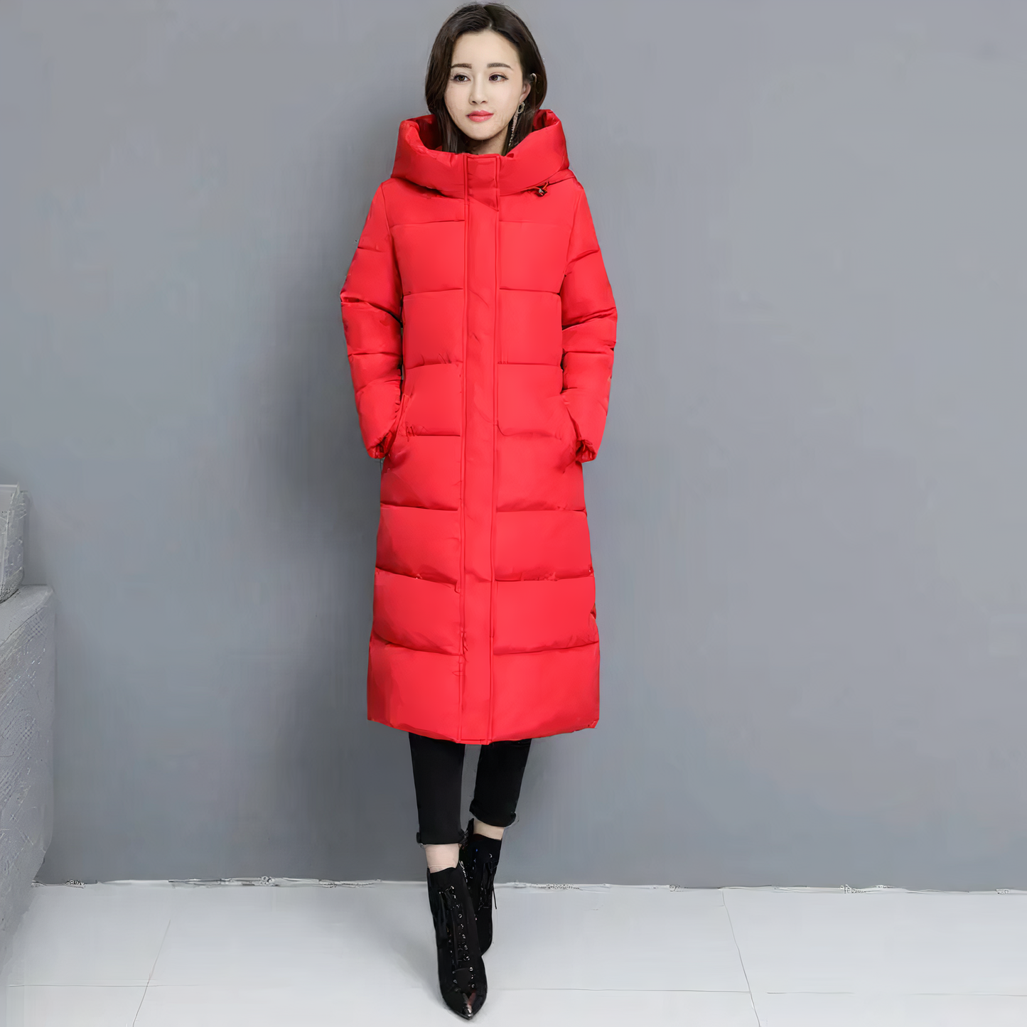 Warm Padded Parka Jacket - Pexav