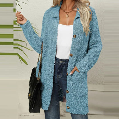 Cozy Fleece Vest with Pockets for Women - Pexav