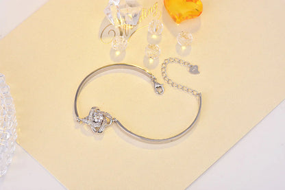 Love Knot Bracelet | Elegant Women's Jewellery | Adjustable Chain-Nora Luxe