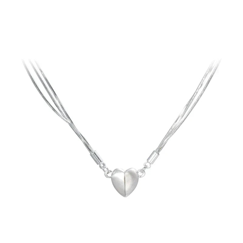 Love Magnet Pendant Necklace-Nora Luxe