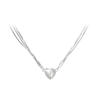 Love Magnet Pendant Necklace-Nora Luxe