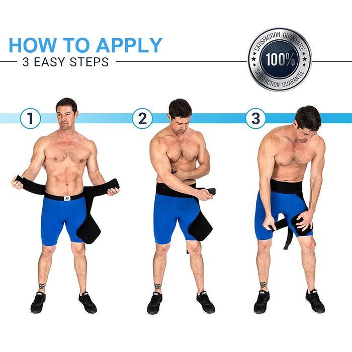 Sports Hip Support Wrap for Sciatica Pain Relief