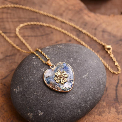 Sparkling Green Gemstone Pendant Necklace - Pexav
