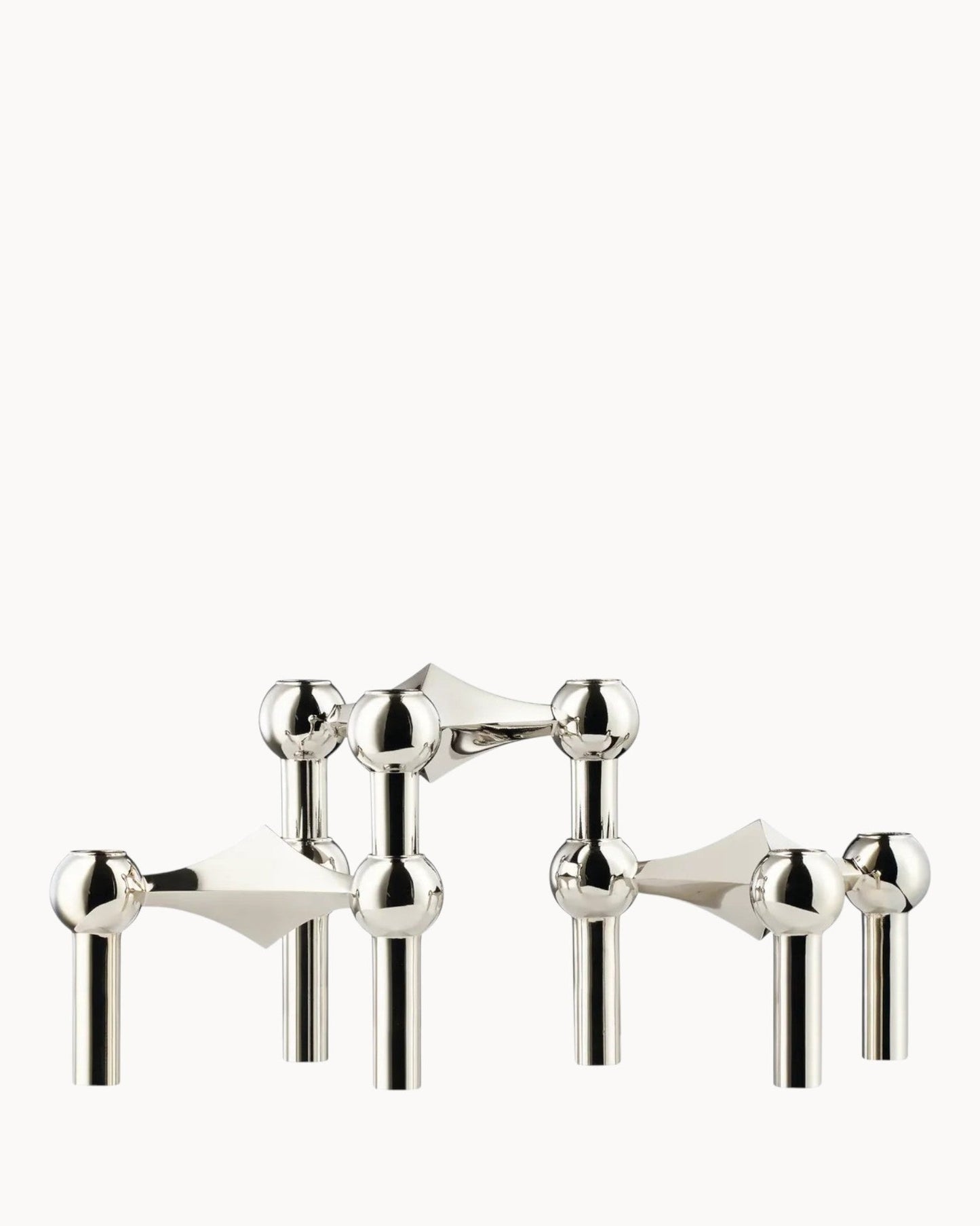 Unique Metal Candle Holder for 3 Candles