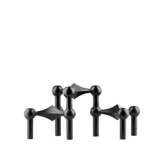 Unique Metal Candle Holder for 3 Candles - Pexav