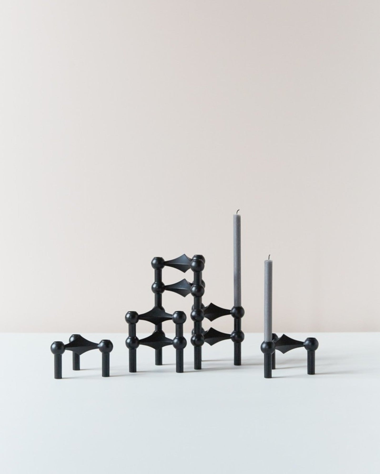 Unique Metal Candle Holder for 3 Candles