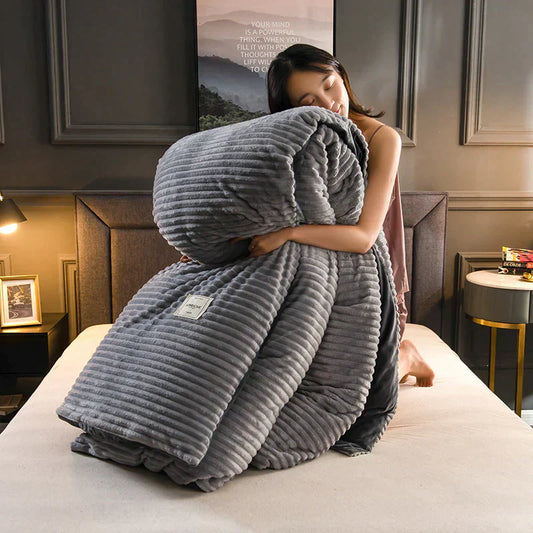 Soft Plush Bedding Duvet Cover Set - Pexav