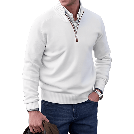 Soft and Warm Crew Neck Mens Sweater - Pexav