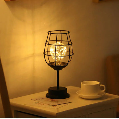 Luxury Adjustable Table Lamp - EleganceGlow-Wine Glass-Nora Luxe