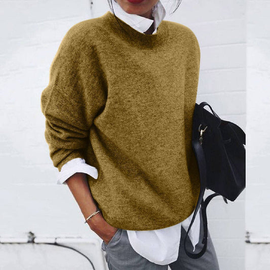 Soft Premium Cashmere Crew Sweater - Pexav