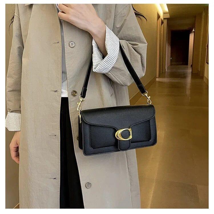 Luxury and Practical Handbag - Celina-Dark Brown-Nora Luxe