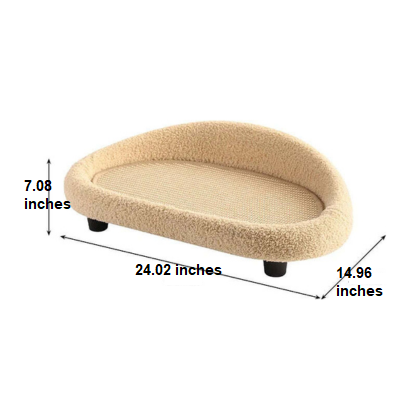 Luxury Cat Bed for Ultimate Relaxation - CozyCat Retreat-Nora Luxe