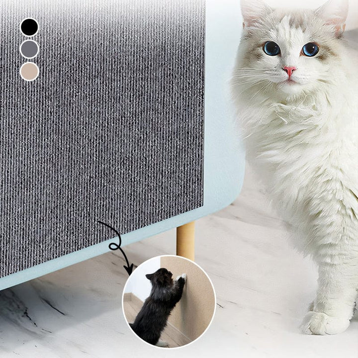 Luxury Cat Scratching Post for Happy Cats - ScratchHaven-Khaki-5.91 x 13.78 inches-Nora Luxe