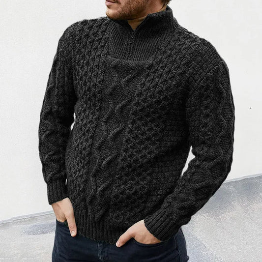 Premium Mens Soft Knit Sweater - Pexav
