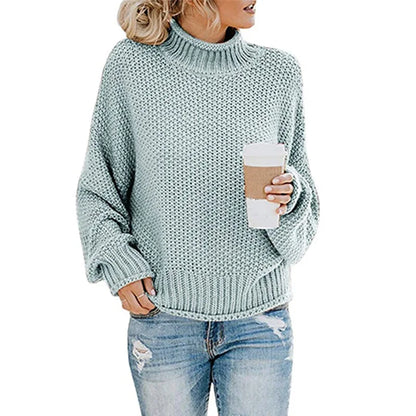 Luxury Ladies Roll Neck - Emma-Orange-S-Nora Luxe