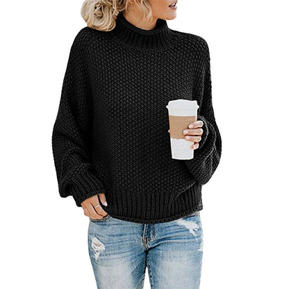 Luxury Ladies Roll Neck - Emma-Orange-S-Nora Luxe