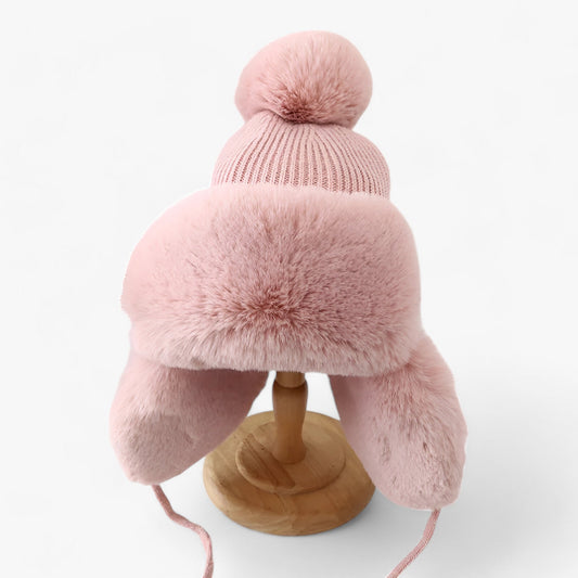 Warm Winter Beanie Hat with Ear Flaps - Pexav