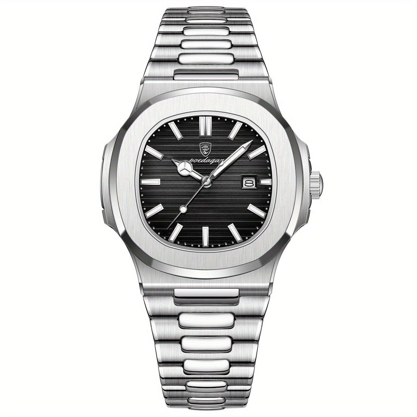 Luxury Men's Watch - Tempus-Silver-Nora Luxe