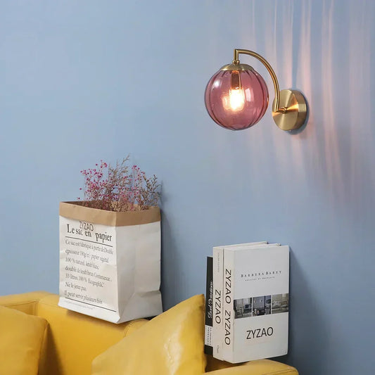 Elegant Glass Crystal Table Lamp - Pexav