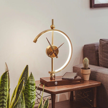 Luxury Rechargeable Lamp Clock - KyotoGlow-Nora Luxe
