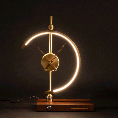 Luxury Rechargeable Lamp Clock - KyotoGlow-Nora Luxe
