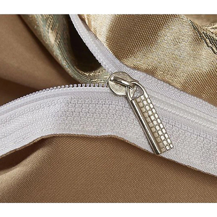 Luxury Satin Duvet Cover Set - RoyalDream-King: 86.61 × 94.49 in-10-Nora Luxe
