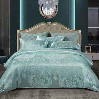 Luxury Satin Duvet Cover Set - RoyalDream-King: 86.61 × 94.49 in-5-Nora Luxe