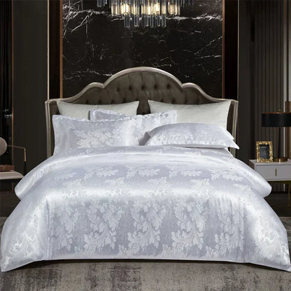 Luxury Satin Duvet Cover Set - RoyalDream-King: 86.61 × 94.49 in-9-Nora Luxe