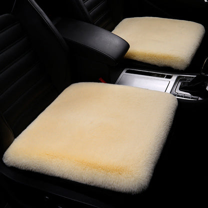 Luxury Sheep Skin Cushion - Lara-Cream-Seat-Nora Luxe