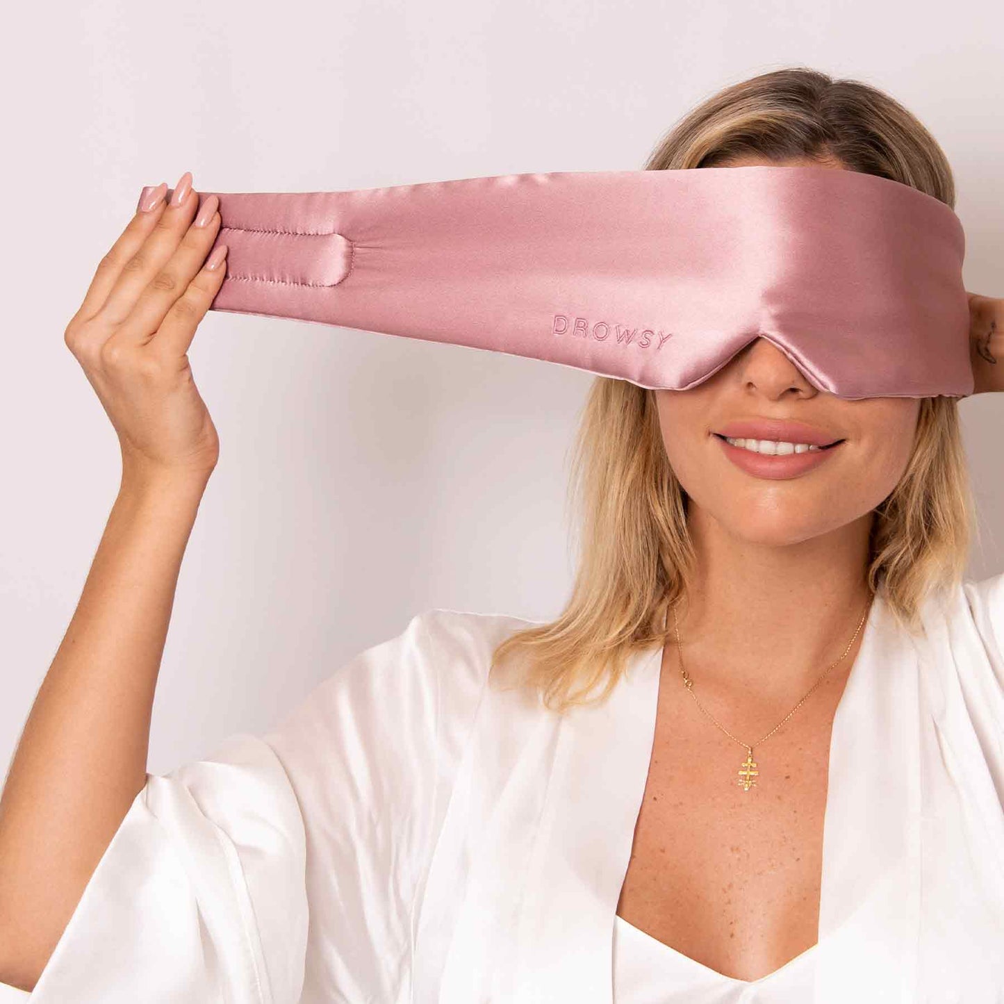 Soft Satin Sleep Eye Mask - Pexav